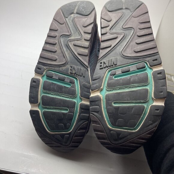 Nike Air Max Lunar90 Suit & Tie 705068-600 Mens 9 Running Sneakers Deep Burgundy - Picture 7 of 11